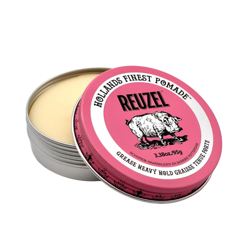 Reuzel Pink Heavy Grease Strong Hold Pomade 95g