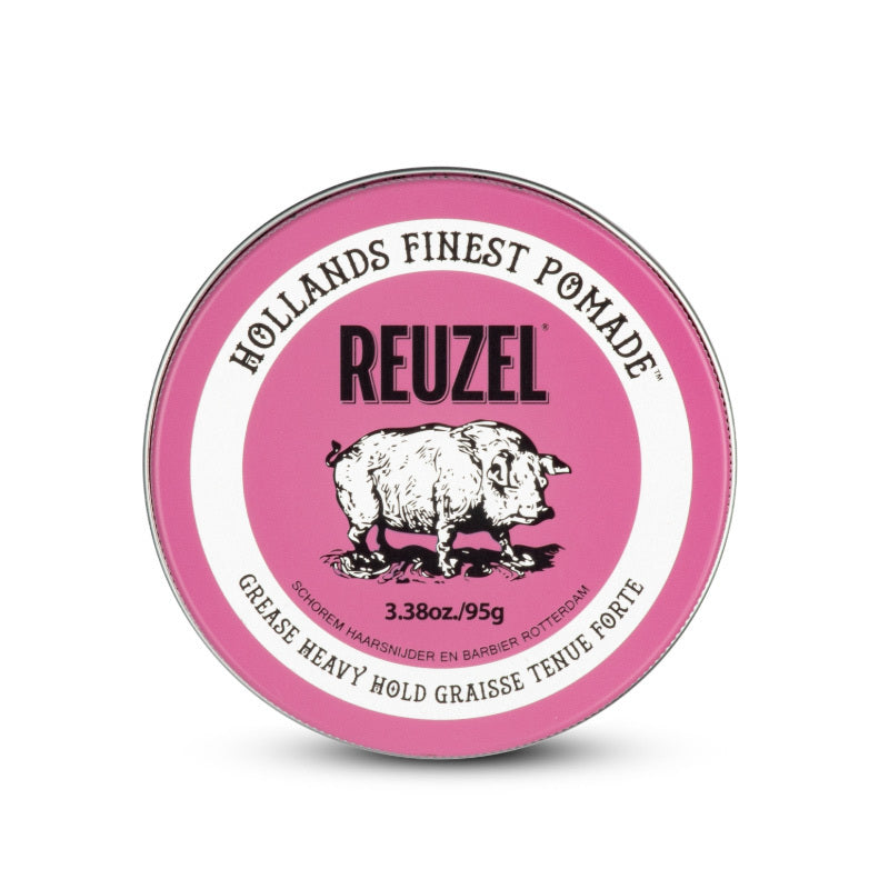 Reuzel Pink Heavy Grease Strong Hold Pomade 95g
