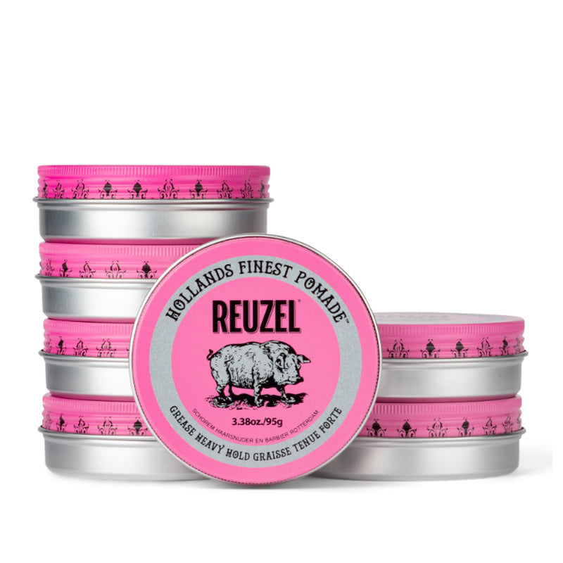 Reuzel Pink Heavy Grease Strong Hold Pomade 95g