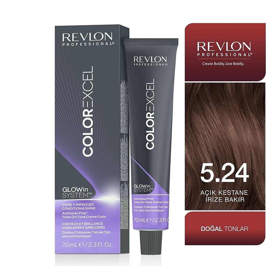 Revlon Professional Color Excel 5.24 Glossy Hair Color 70ml
