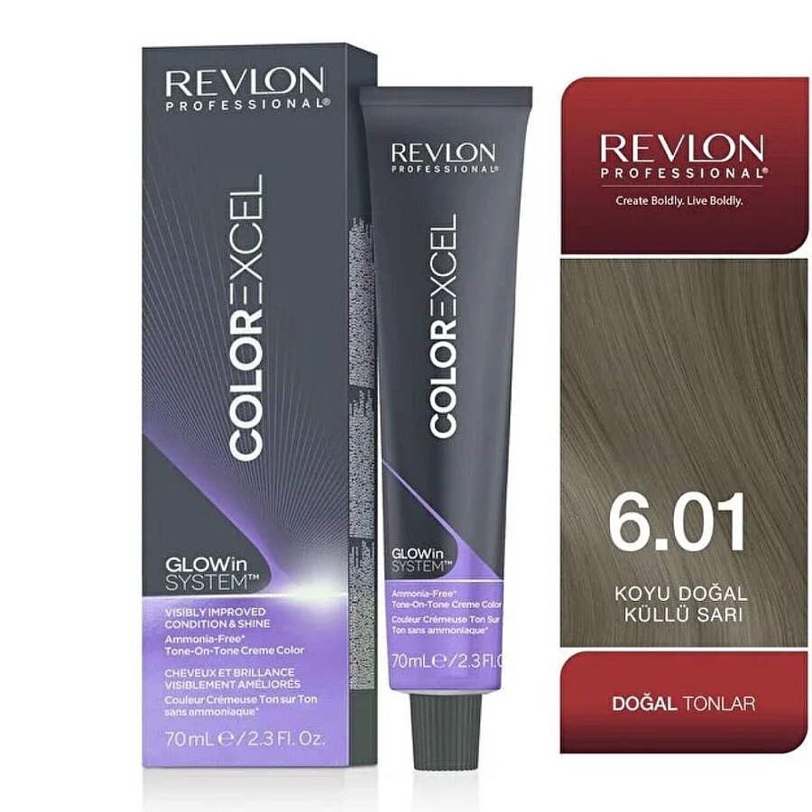 Revlon Professional Color Excel 6.01 Dark Ash Blonde Hair Color