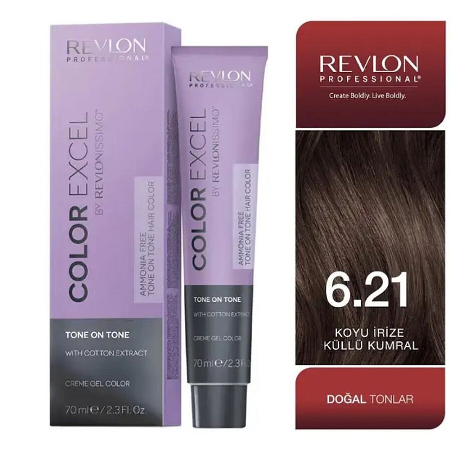 Revlon Professional Color Excel 6.21 Iridescent Ash Dark Blonde