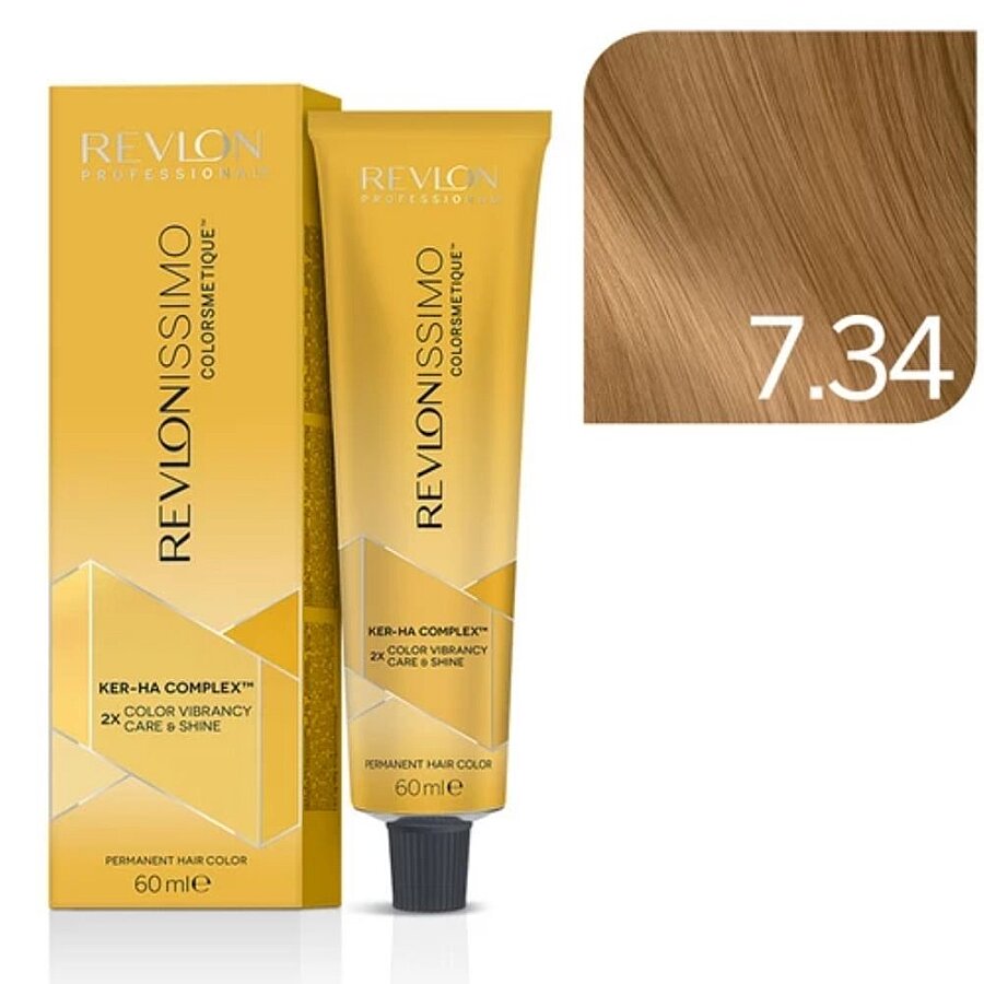 Revlon Professional Revlonissimo CC 7.34 Golden Copper Hair Color 60ml