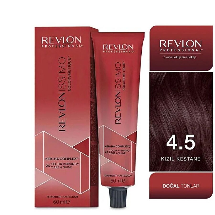 Revlon Professional Revlonissimo Color Care 4.5 Medium Mahogany 60ml