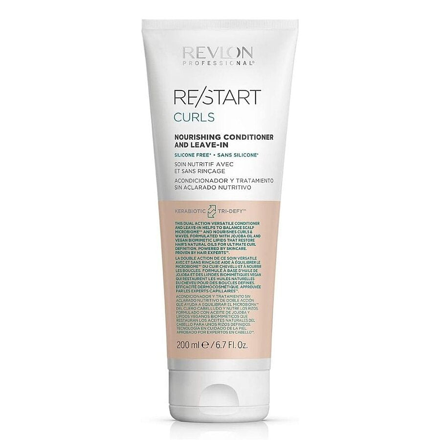 Revlon Professional Restart Curls Nourishing Leave-In Conditioner 200ml