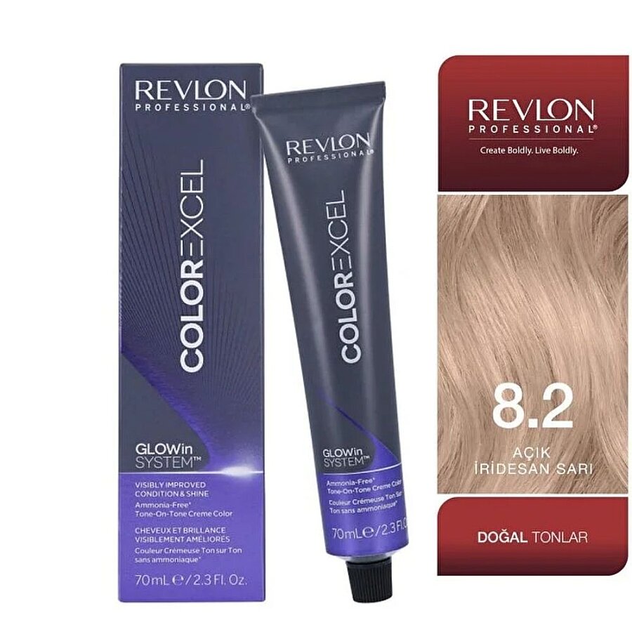 Revlon Professional Color Excel Ammonia-Free Hair Color 8.2 70ml
