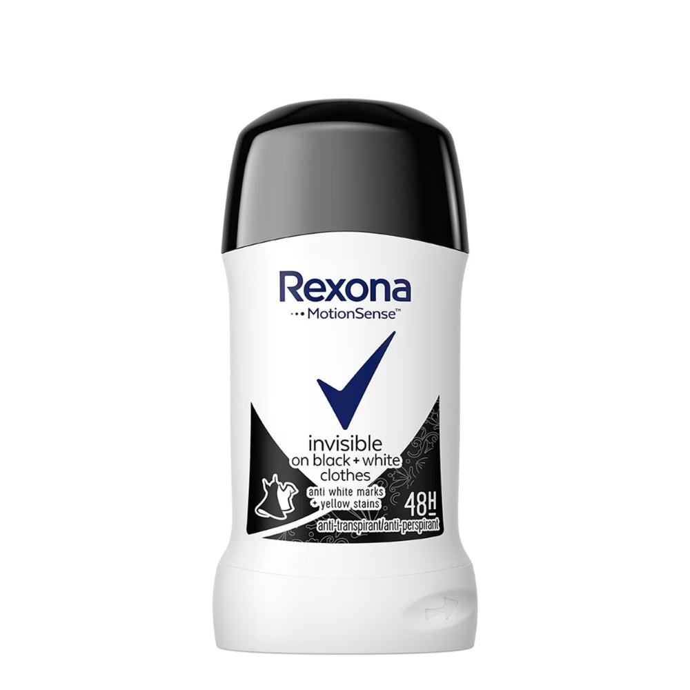 Rexona Invisible Black & White Stick Deodorant 50 ml