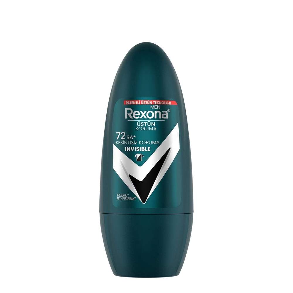 Rexona Men Invisible Roll-On Deodorant 72H Protection 50 ml