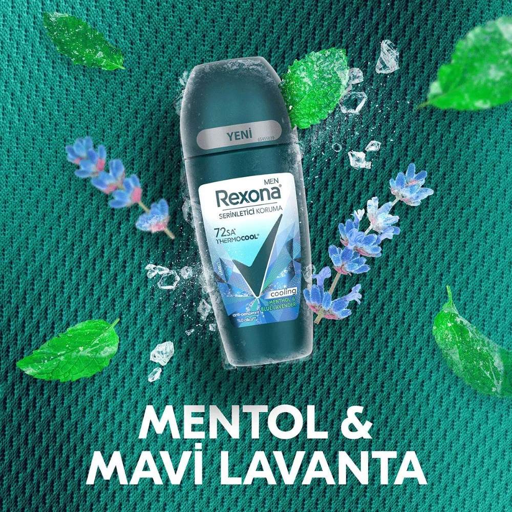 Rexona Men Blue Lavender & Menthol Roll-On Deodorant 50 ml