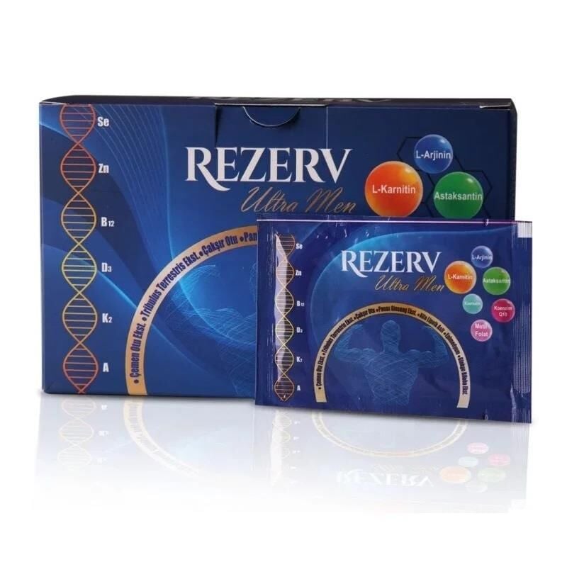Ars Pharma Rezerv Ultra MEN Daily Supplement 30 Sachets