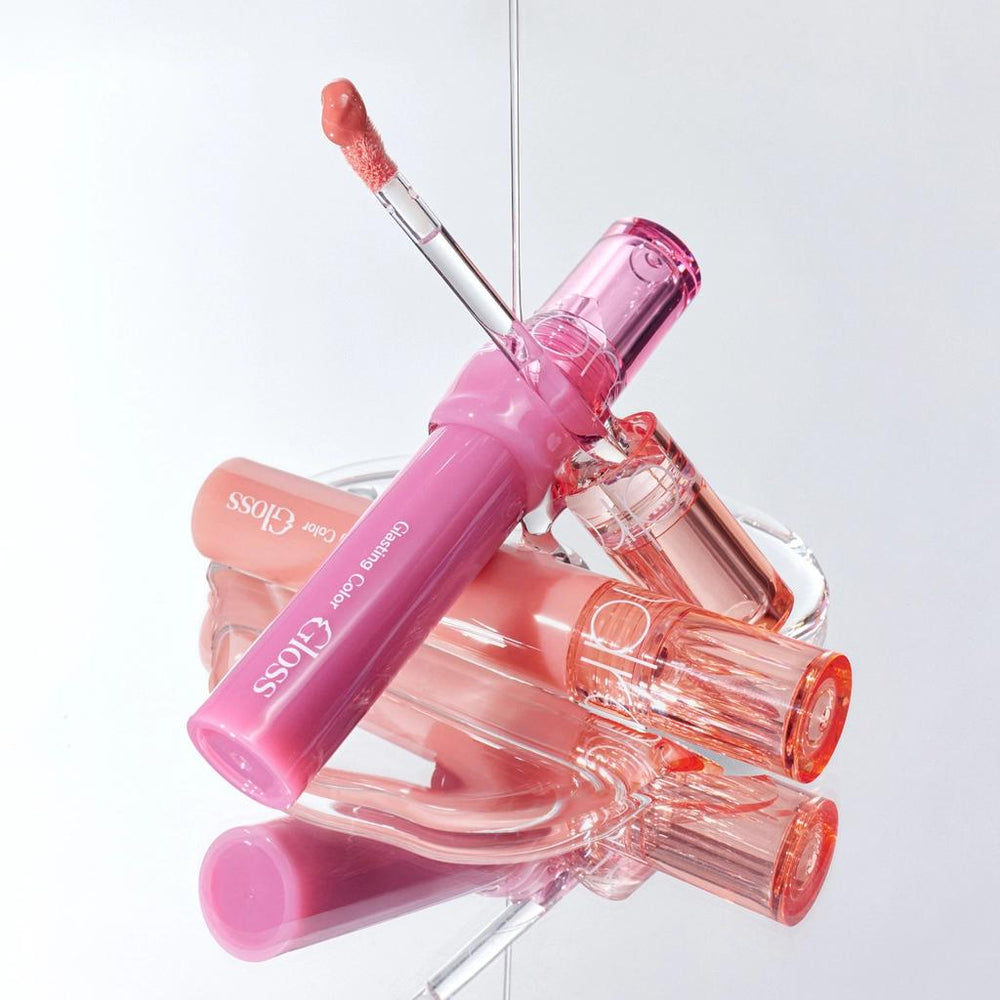 rom&nd Glasting Color Gloss 01 Peony Ballet for Plump Lips