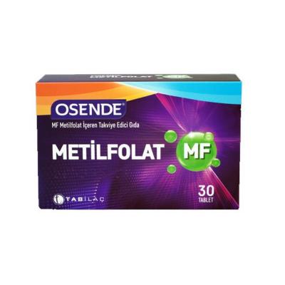 Osende Folic Acid Supplement - 400 mcg Methylfolate Tablets for Adults and Children 11+, Supports - Vitamin & Supplement