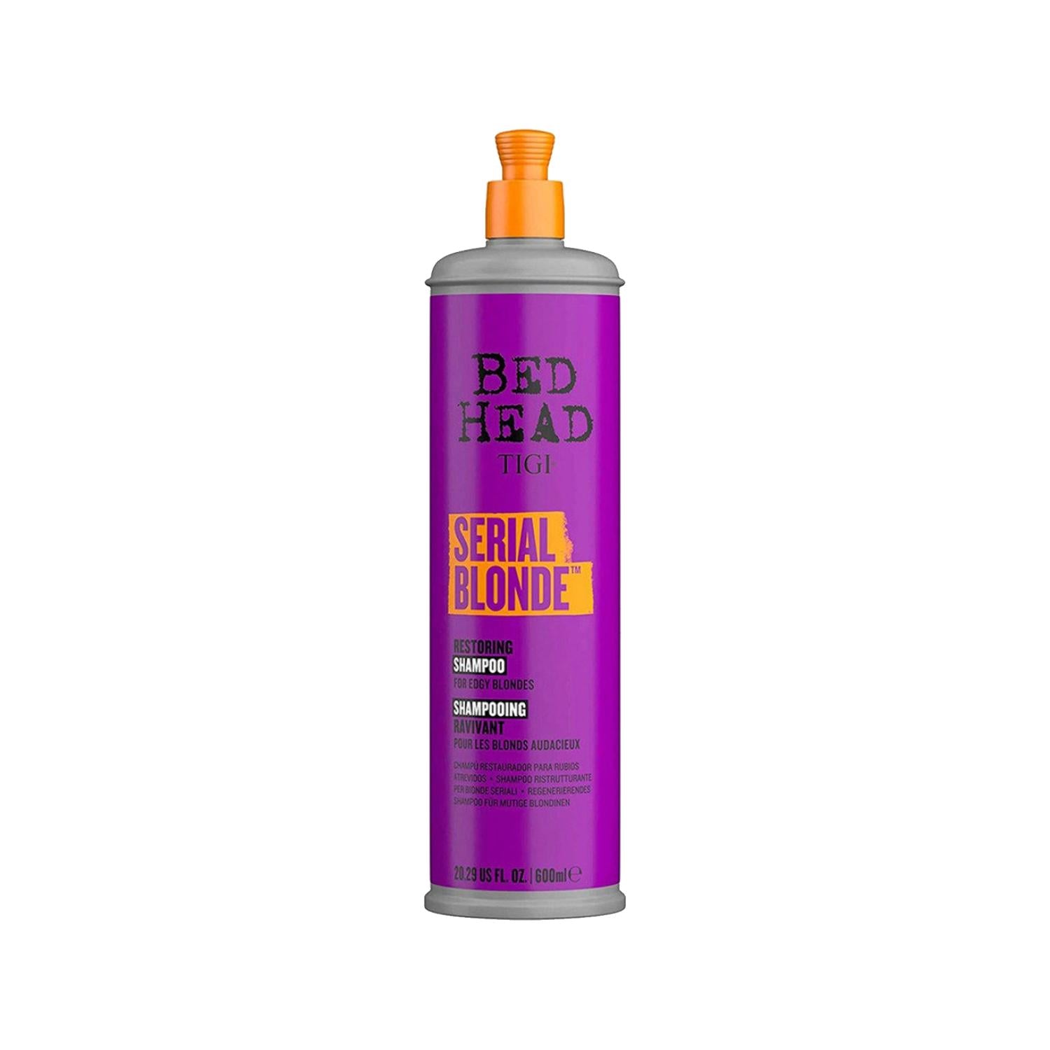 Tigi Bed Head Serial Blond Reparative Shampoo for Blonde Hair - 20.29 fl oz Tigi Bed Head Serial Blond Shampoo for Blonde Hair Hair care, Blonde hair shampoo, Reparative shampoo, Tigi Bed Head, Serial Blond, Blonde hair care, Color-treated hair shampoo, Hair repair, Blonde hair maintenance, Sulfate-free shampoo, Gentle shampoo, Hair care products, Beauty products, Color-treated hair care
