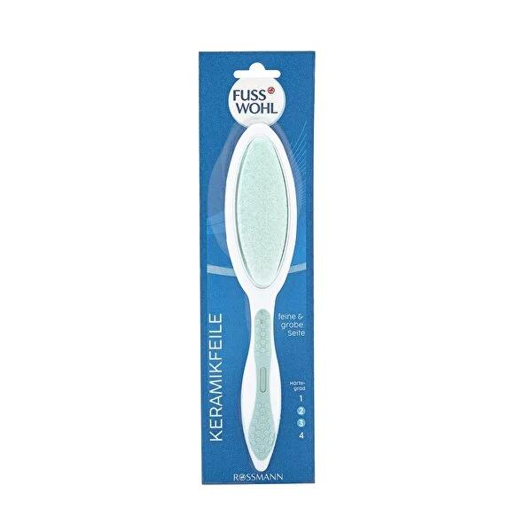 Fusswohl Double-Sided Foot File for Smooth Feet - Waterproof & Ergonomic Grip Fusswohl Foot File for Smooth Feet foot file, pedicure tool, foot care, double-sided foot file, waterproof foot file, foot smoothing, callus remover, ergonomic grip, non-slip handle, personal care, beauty tools, home pedicure, foot health, skin care