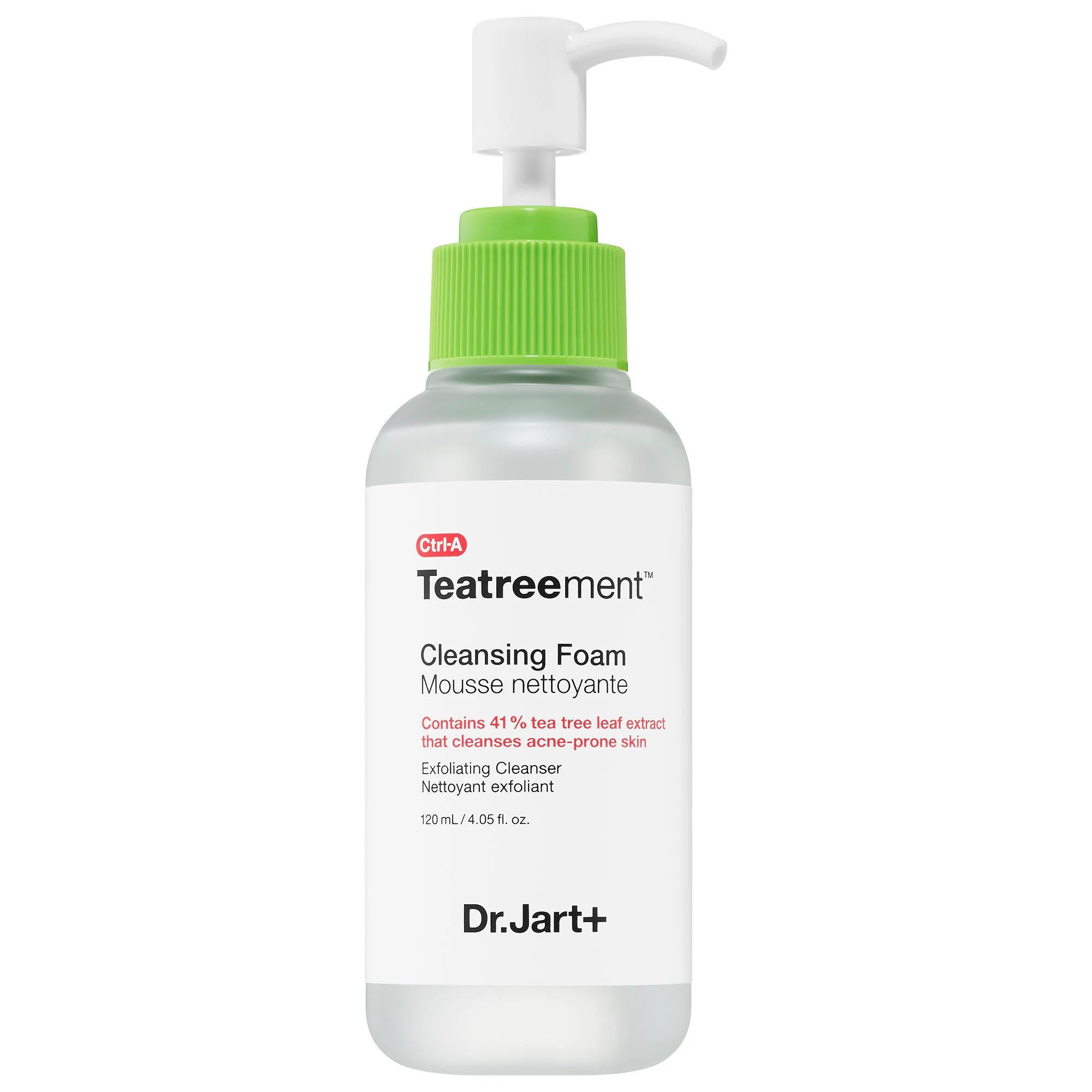 Teatreement™ Facial Cleansing Foam for Combination & Oily Skin - Soothes, Hydrates & Exfoliates Teatreement Cleansing Foam for Oily Skin - Gentle & Effective facial cleansing foam, combination skin care, oily skin cleanser, tea tree oil skincare, salicylic acid face wash, natural skincare products, gentle cleanser, non-irritating skincare, soothing skincare, hydrating face wash, exfoliating cleanser, acne treatment, dark spot correction, oil control, skincare for sensitive skin