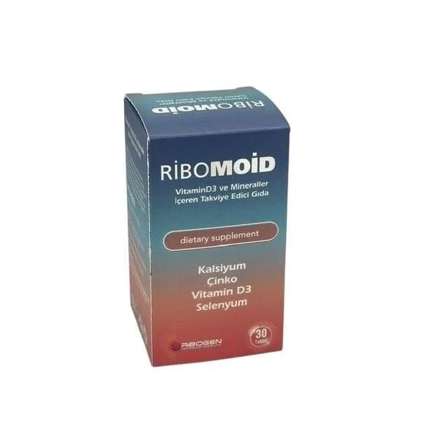 Ribogen Ilac Ribomoid Calcium & Vitamin D3 Supplement 30 Tablets