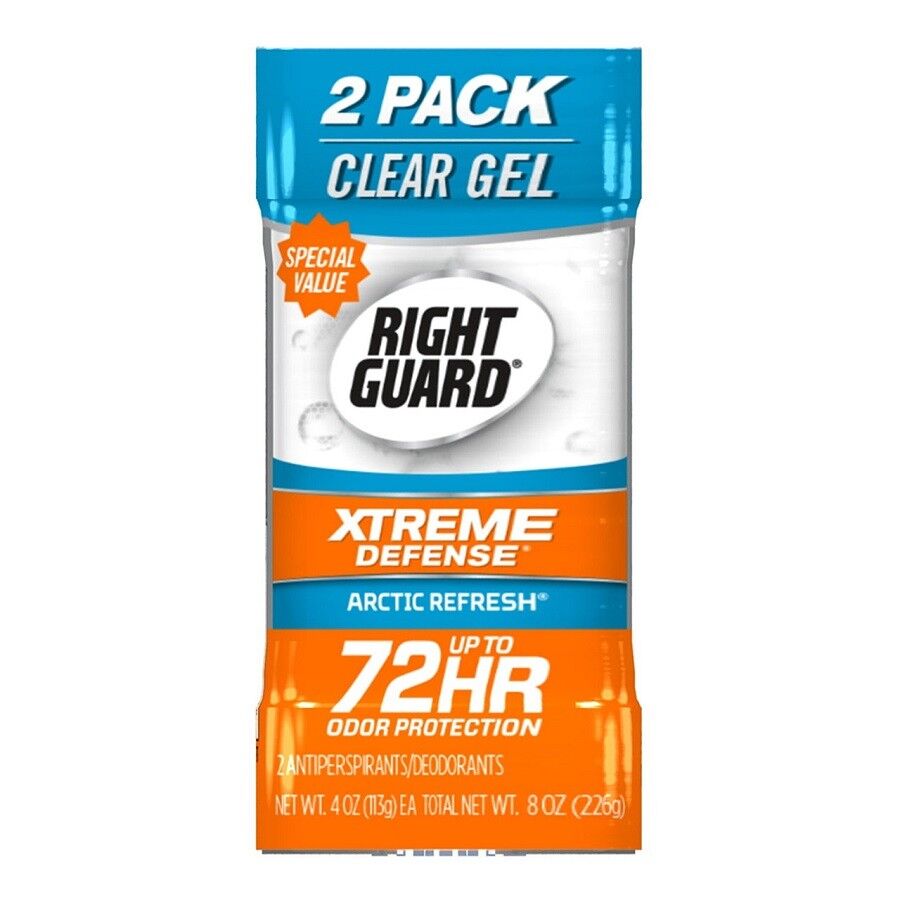 Right Guard Xtreme Defense Arctic Refresh Antiperspirant 2-Pack