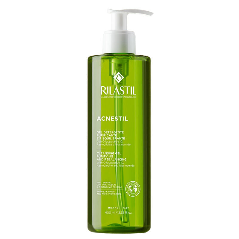 Rilastil Acnestil Cleansing Gel Sebum Balancing Wash 400 ml