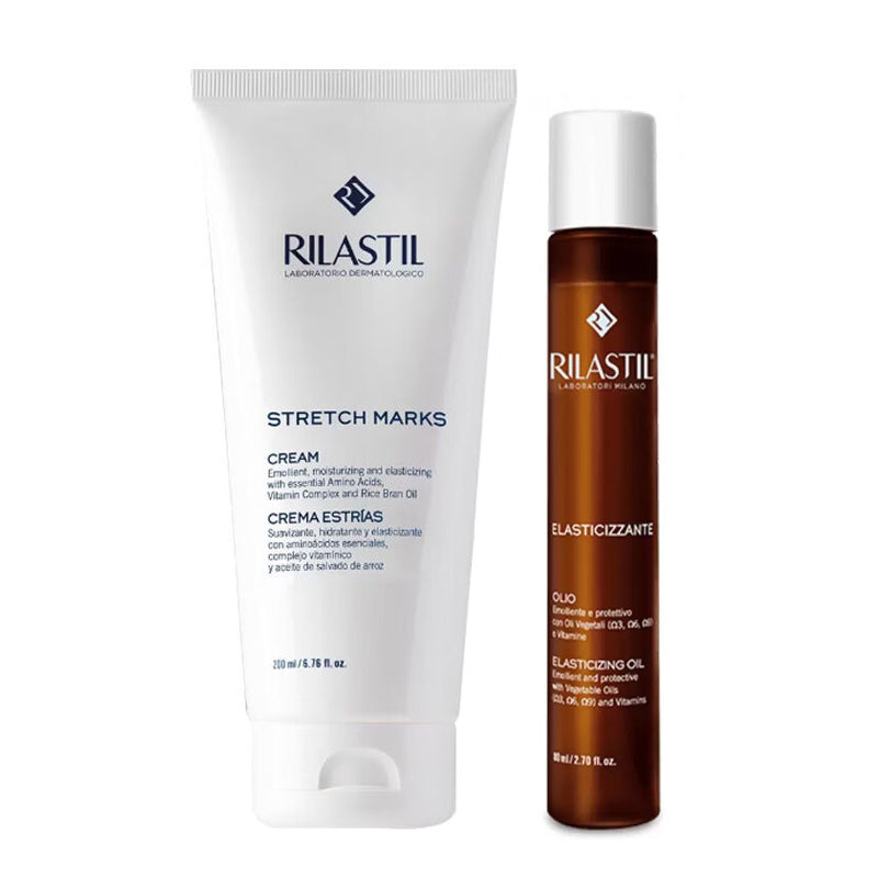Rilastil Stretch Marks Care Set for Skin Elasticity 200ml & 80ml