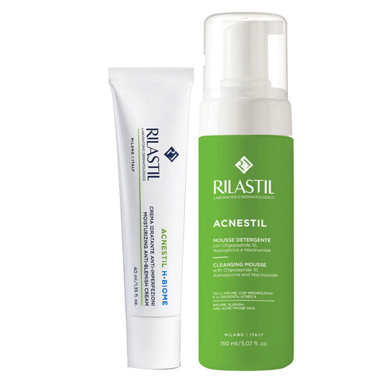 Rilastil Acnestil H-Biome Cream 40 ml with Squalane and Pre & Postbiotics