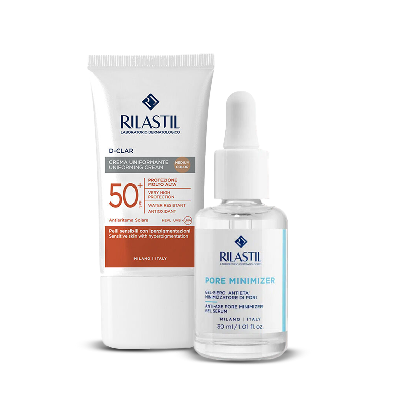 Rilastil Summer Care Set with SPF 50+ and Pore Minimizer
