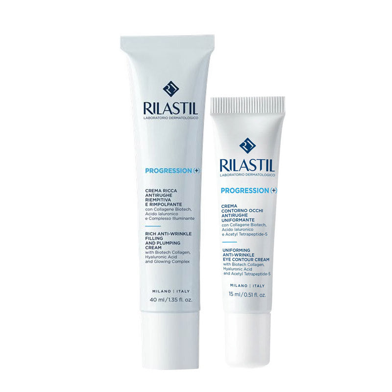 Rilastil Progression+ Rich Anti-Wrinkle Cream for Dry Skin, 40 ml