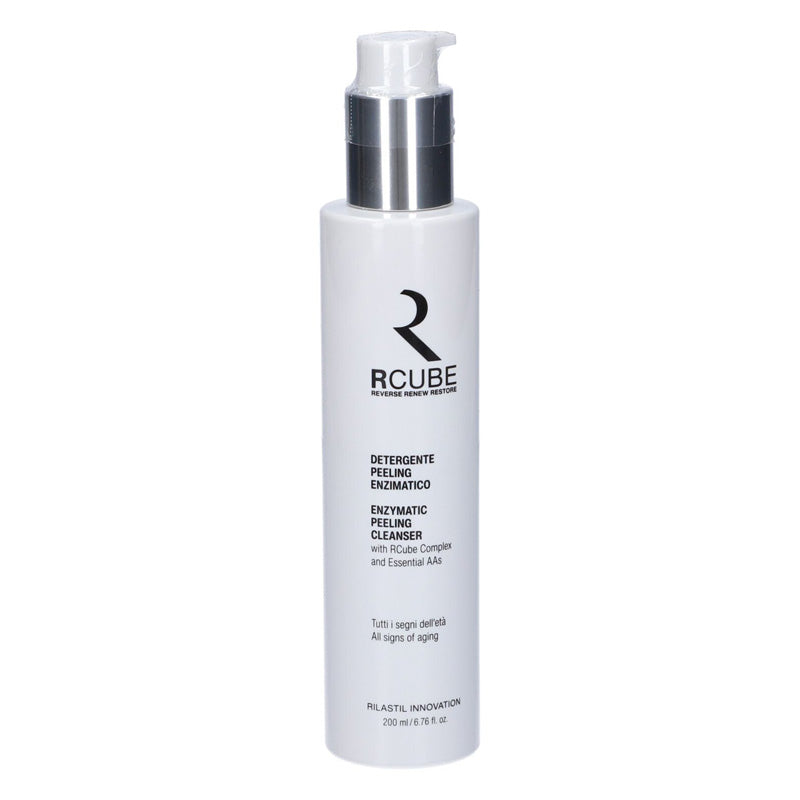 Rilastil Rcube Enzymatic Peeling Cleanser for Smooth Skin 200 ml