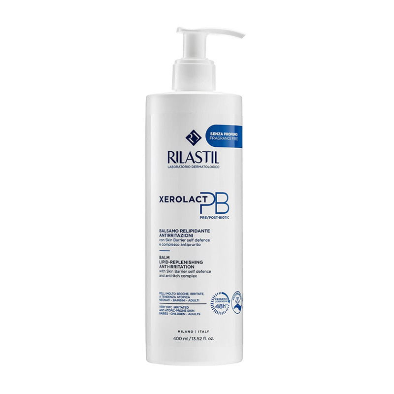Rilastil Xerolact PB Lipid-Replenishing Balm for Dry Skin 400 ml