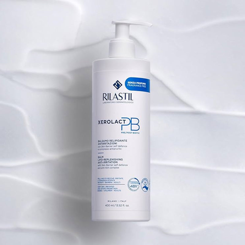 Rilastil Xerolact PB Lipid-Replenishing Balm for Dry Skin 400 ml