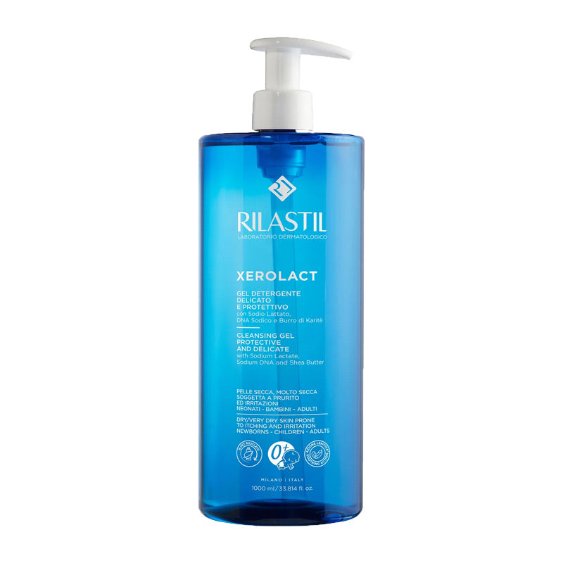 Rilastil Xerolact Cleansing Gel for Very Dry Skin 1000 ml