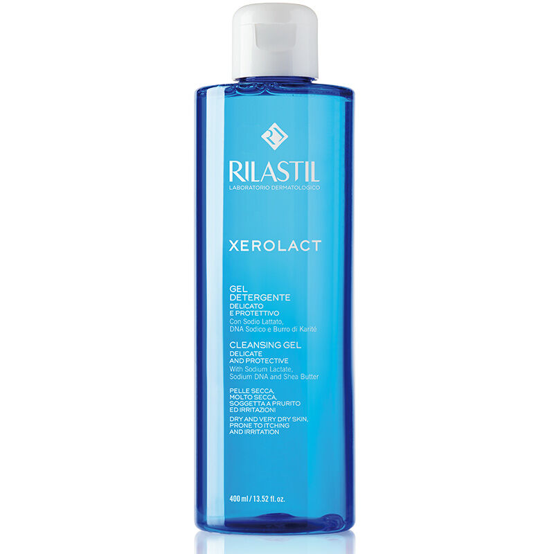 Rilastil Xerolact Cleansing Gel for Dry Sensitive Skin 400 ml