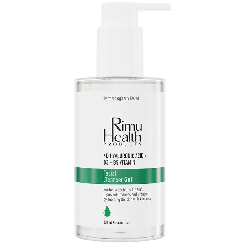Rimu Health Products Facial Cleanser Gel with Aloe Vera 200ml