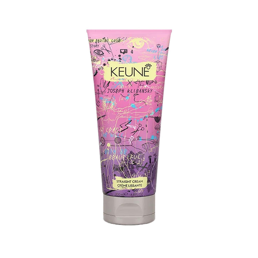 Keune Style Straight Hair Straightening Cream - 6.76 fl oz, Frizz Control, Smooth & Sleek Styles with Heat Protection Keune Straightening Cream: Smooth Hair & Frizz Control hair straightening cream, hair styling cream, frizz control, smooth hair, Keune hair products, hair styling products, heat protectant for hair, straightening cream for frizzy hair, hair cream, straightening cream, frizz control cream, smooth hair cream, Keune, hair products, styling products, heat protection, frizzy hair, straight hair, 