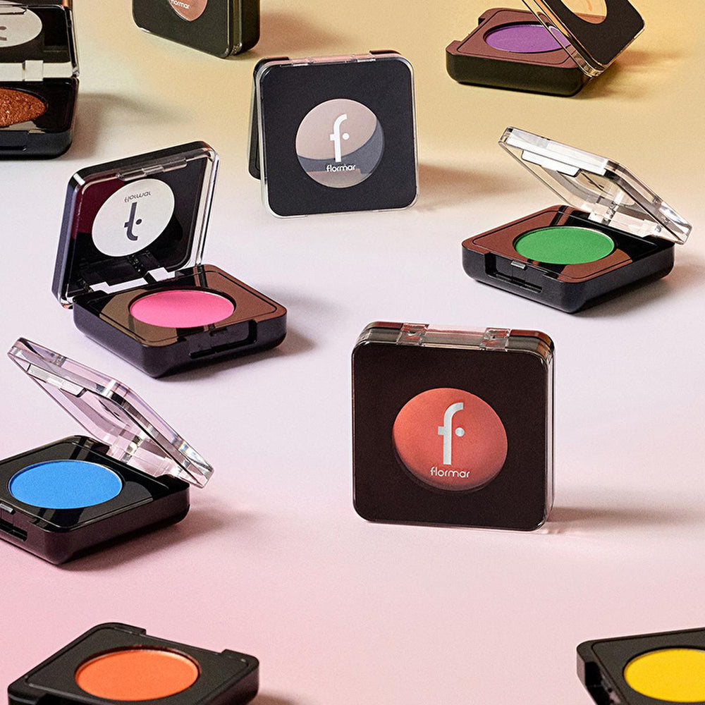 Flormar Compact Eyeshadow - 019 Bronze Star, High Pigment, Long-Lasting, Shimmer Finish - view 5