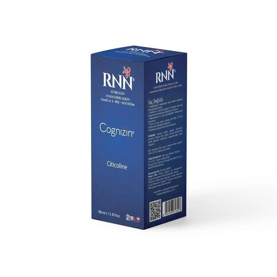 Sme Ilac RNN Citicoline & Omega 3 Liquid Supplement 150ml