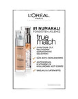 Loreal Paris True Match Foundation - Natural Look, Long Lasting, Hydrating Makeup for All Skin Types - 3R Rose Beige Loreal Paris True Match Foundation - Natural & Long Lasting Loreal Paris True Match Foundation, Foundation Makeup, Natural Look Foundation, Long Lasting Foundation, Hyaluronic Acid Foundation, Hydrating Makeup, Makeup for All Skin Types, Cosmetic, Beauty Product, Skincare Makeup, 3R Rose Beige, Rose Beige Foundation