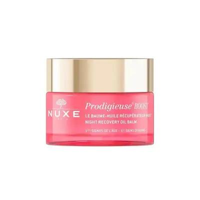 nuxe night recovery balm packaging, nuxe creme prodigieuse balm texture, ingredients of nuxe creme prodigieuse Nuxe Creme Prodigieuse Baume Huile Recuperateur Nuit 50 ml Nuxe Night Recovery Balm - Hydrating Face Balm 50ml nuxe, night-balm, hydration, skincare, natural-ingredients, anti-aging, moisturizer, creme-prodigieuse, face-balm, ai-generated