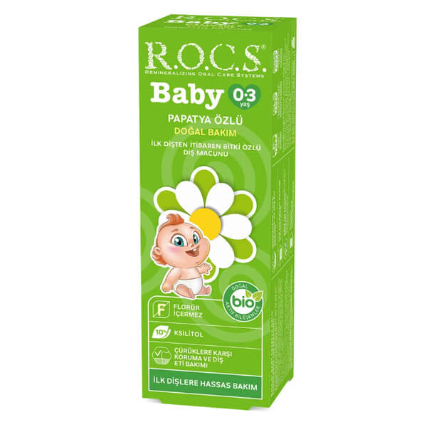 Rocs Baby Chamomile Toothpaste for Ages 0-3 35ml