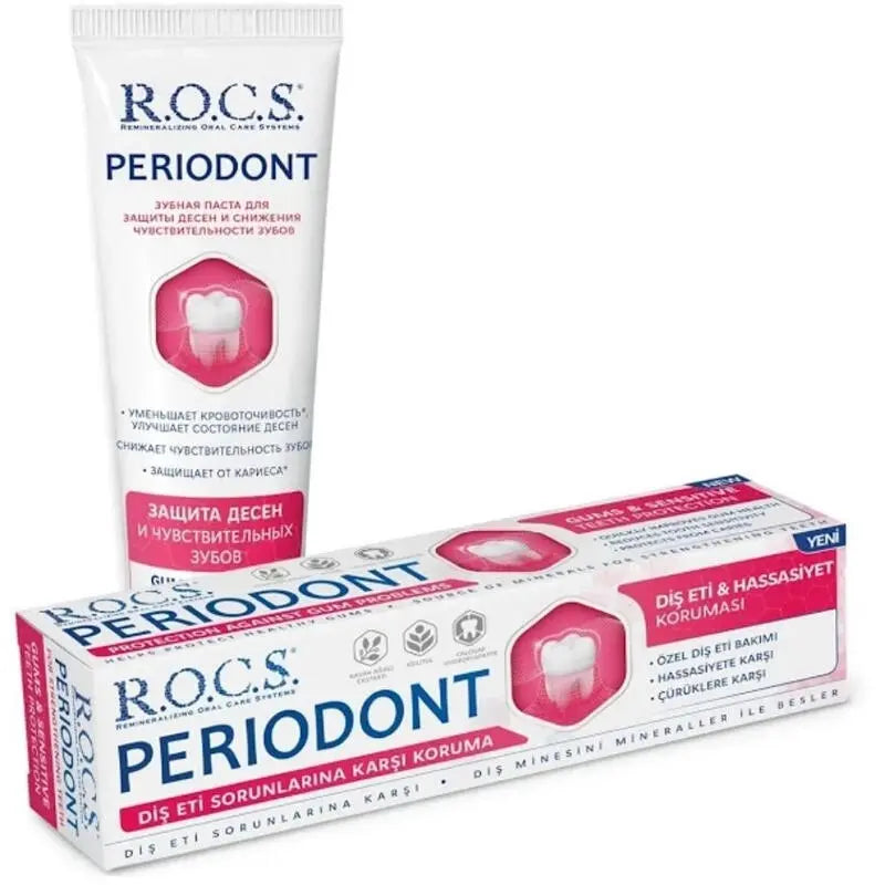 Rocs Periodont Gum Care Toothpaste for Fresh Breath 75ml