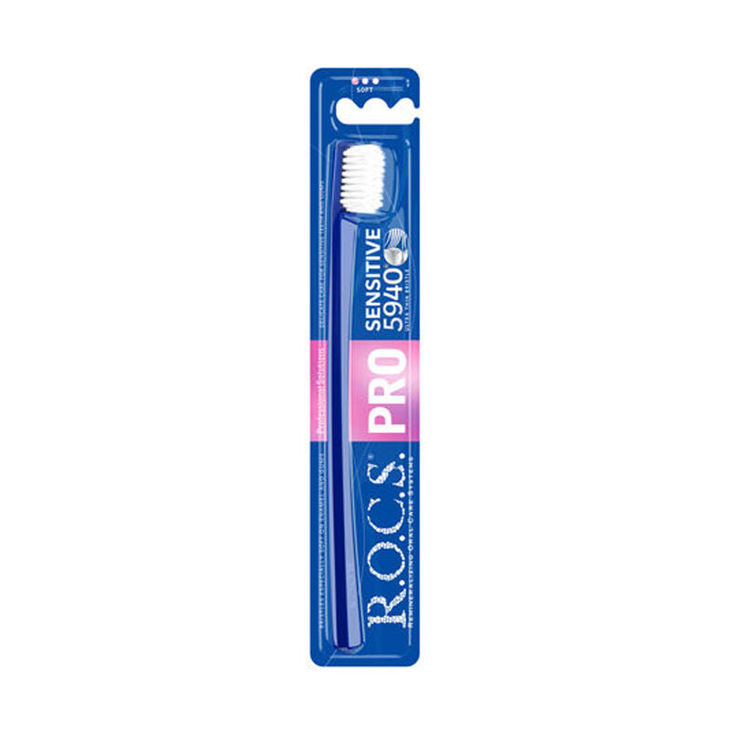 Rocs Pro Sensitive 5940 Toothbrush for Gentle Cleaning
