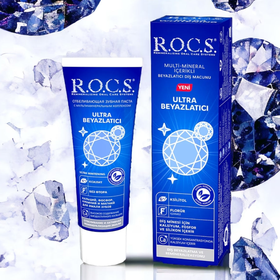 R.O.C.S. Ultra Whitening Toothpaste for Bright Smiles 94g