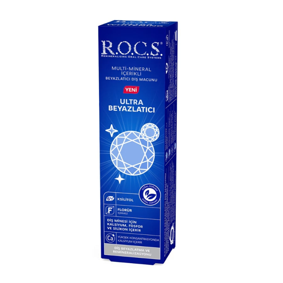 R.O.C.S. Ultra Whitening Toothpaste for Bright Smiles 94g