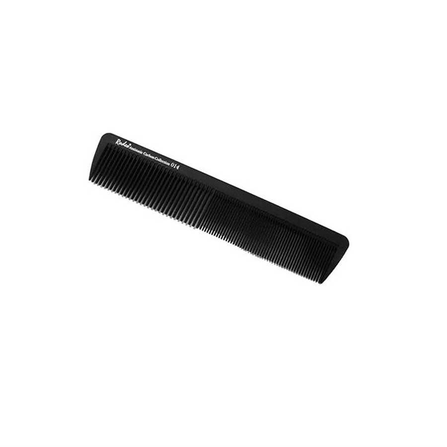 Rodeo 014 Antistatic Carbon Hair Comb for Professional Styling