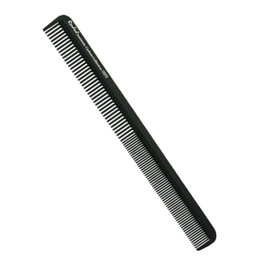 Rodeo 020 Antistatic Carbon Comb for Frizz-Free Styling