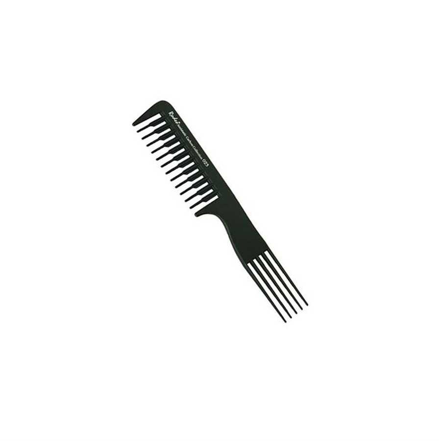Rodeo 023 Antistatic Carbon Styling Comb for Professional Updos