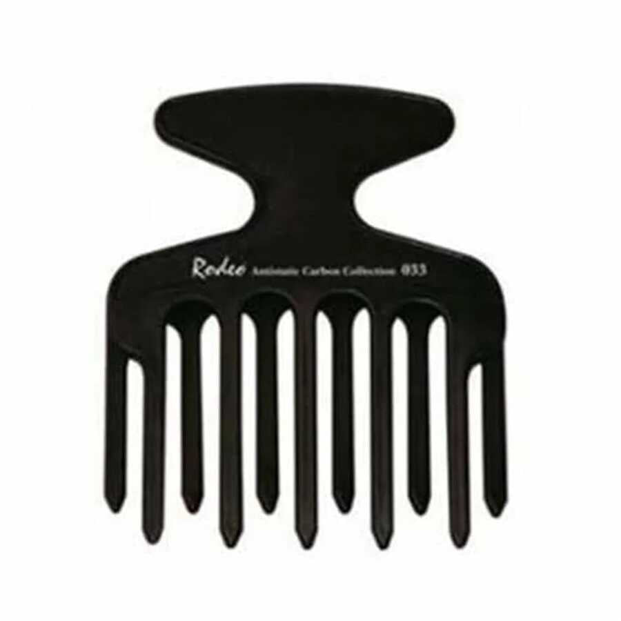 Rodeo 033 Wide Tooth Carbon Comb for Detangling