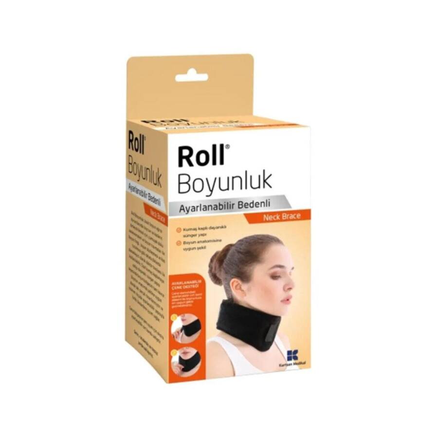 Roll Adjustable Neck Collar for Comfortable Support