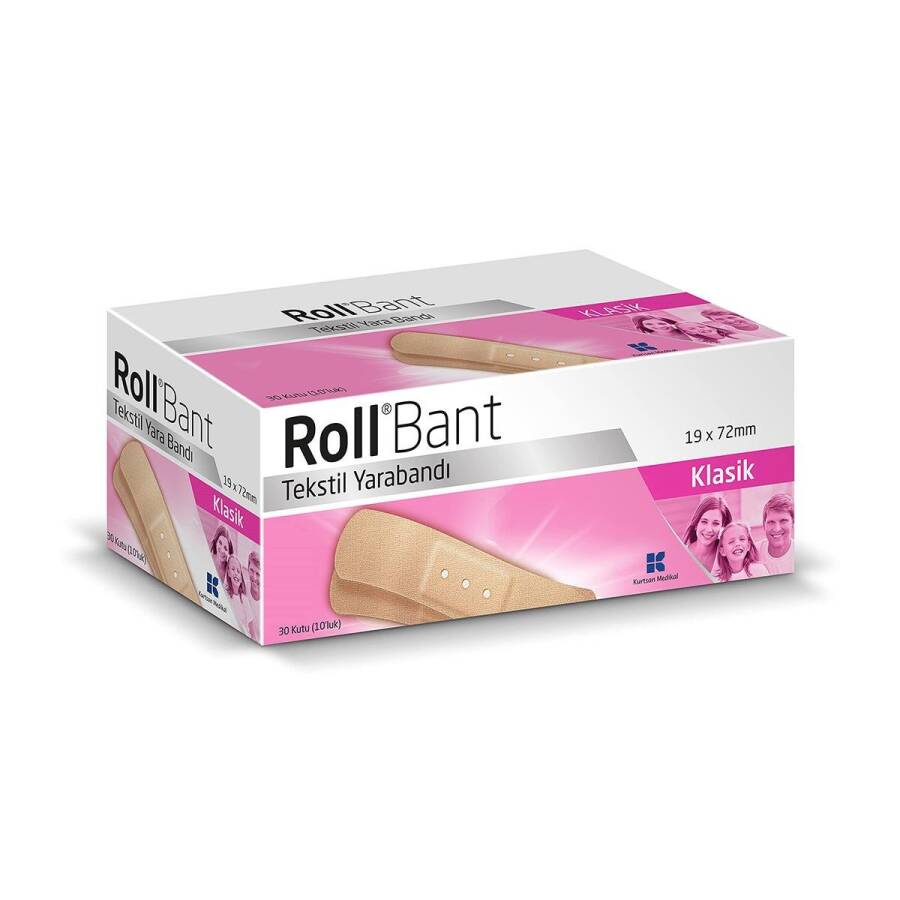 Roll Textile Adhesive Bandages Protective Fabric Strips 300ct