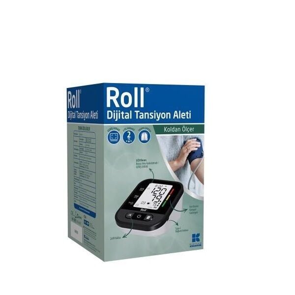 Roll Saglik Digital Upper Arm Blood Pressure Monitor 1 Count