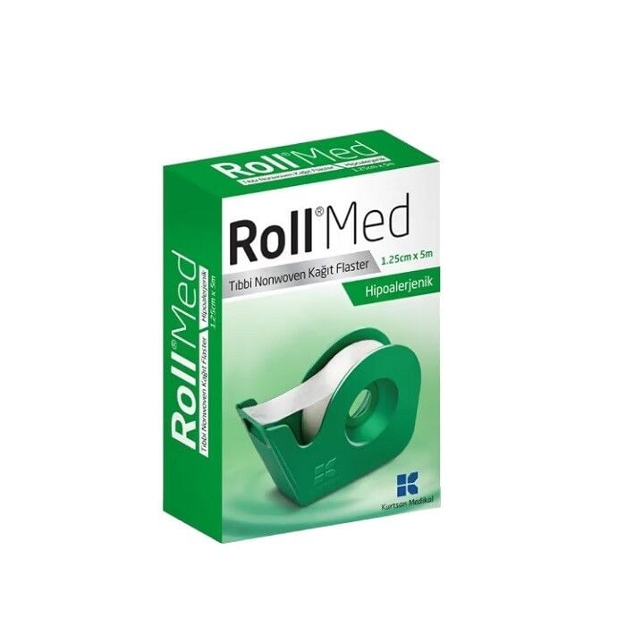 Roll Med Nonwoven Adhesive Medical Tape for Sensitive Skin 5m